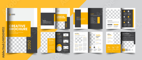 corporate company profile brochure annual report booklet business proposal layout concept design