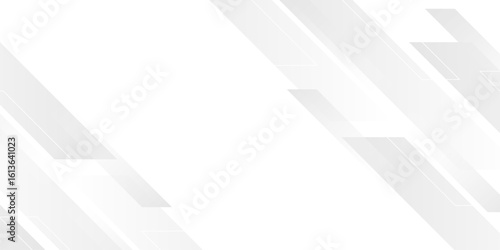 Abstract white and grey gradient overlay texture shiny line background. layered in modern abstract pattern design Space design concept Suit for business, corporate, institution presentation. vector. 