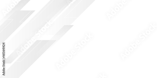 Abstract white and grey gradient overlay texture shiny line background. layered in modern abstract pattern design Space design concept Suit for business, corporate, institution presentation. vector. 