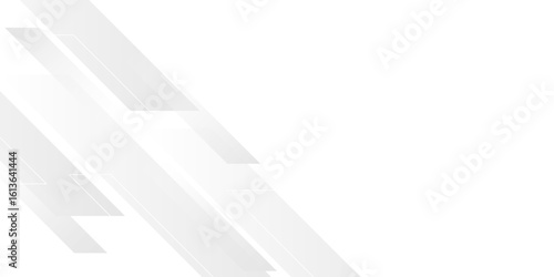 Abstract white and grey gradient overlay texture shiny line background. layered in modern abstract pattern design Space design concept Suit for business, corporate, institution presentation. vector. 