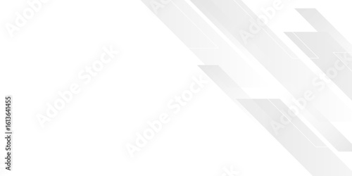 Abstract white and grey gradient overlay texture shiny line background. layered in modern abstract pattern design Space design concept Suit for business, corporate, institution presentation. vector. 