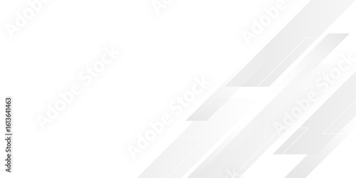 Abstract white and grey gradient overlay texture shiny line background. layered in modern abstract pattern design Space design concept Suit for business, corporate, institution presentation. vector. 