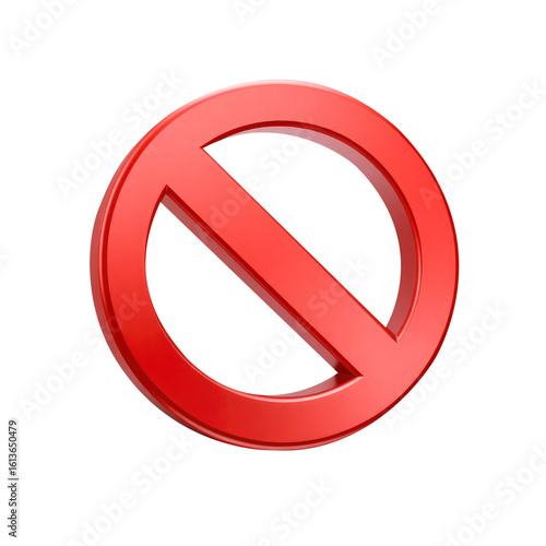 3d render of a forbidden sign not allowed with transparent background PNG and JPEG image Free Download 3d render of a forbidden sign not allowed with transparent background PNG and JPEG image - GFXLoad