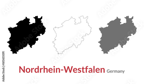 Nordrhein-Westfalen Karte