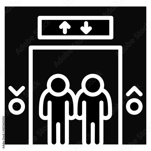 Elevation glyph icon