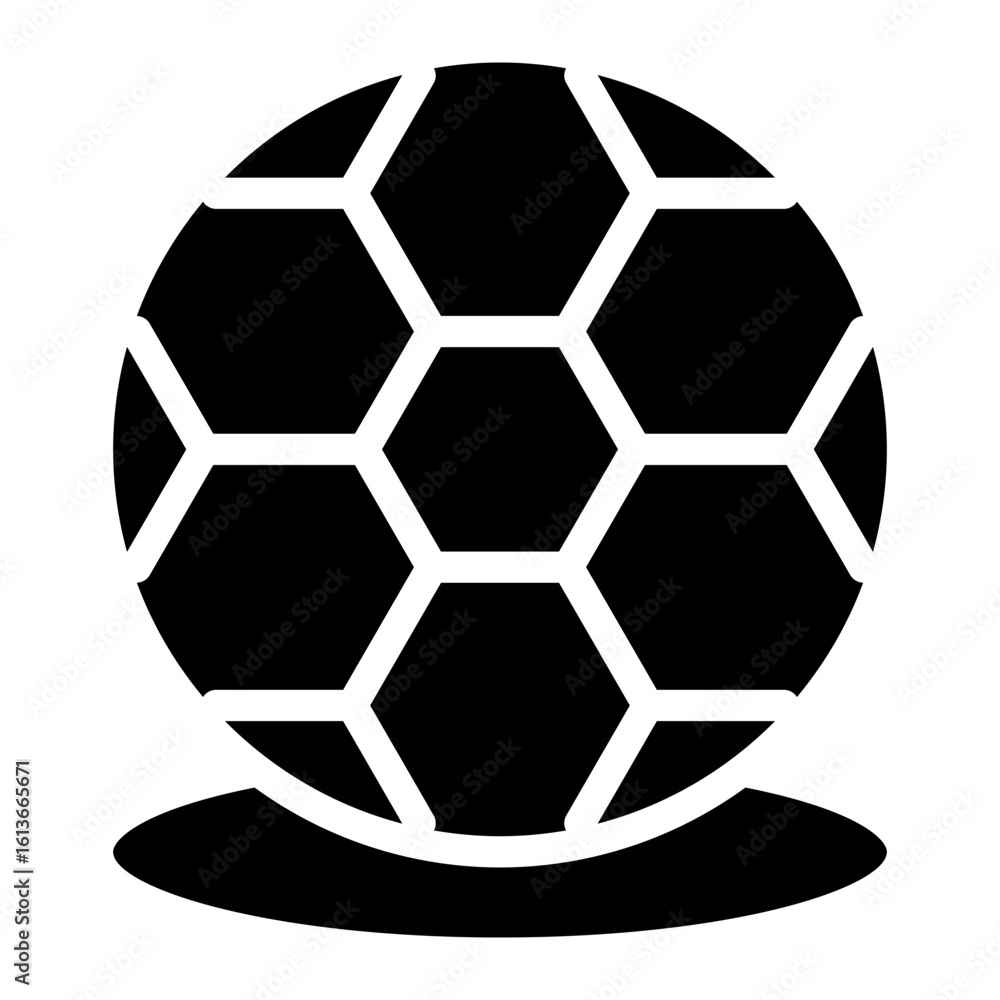 Fototapeta premium soccer icon