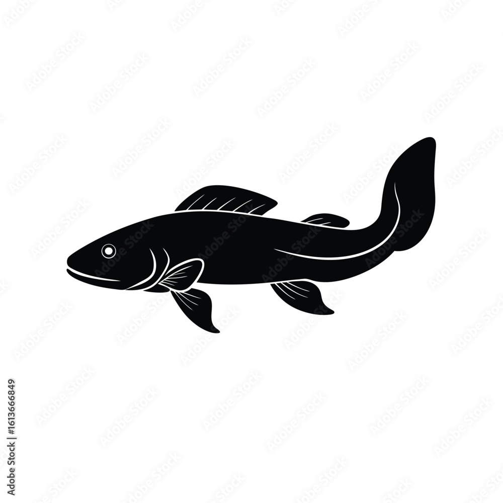 Obraz premium fish on a white background