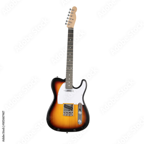electric guitar isolated on white