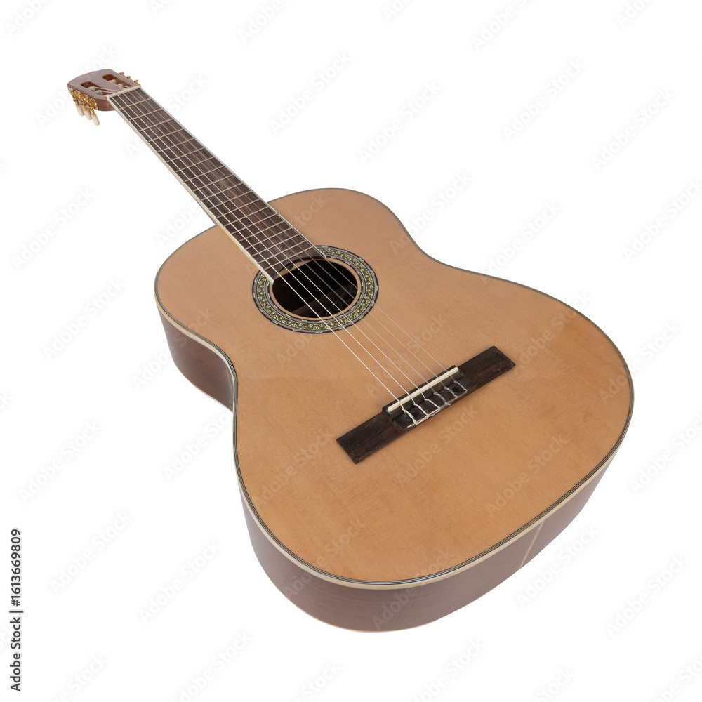 Fototapeta premium acoustic guitar isolated