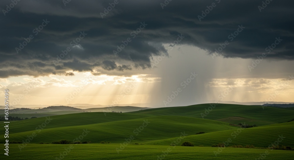 Naklejka premium Dramatic Landscape