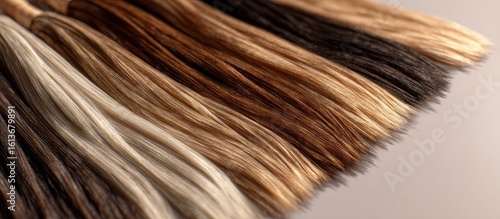 Wallpaper Mural Close-up of various shades of hair Torontodigital.ca