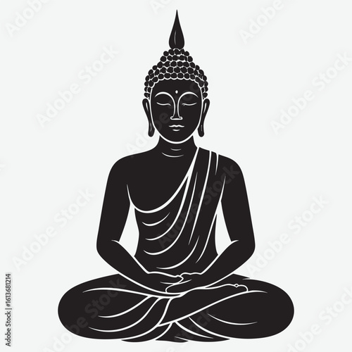 Buddha Meditation Silhouette spiritual