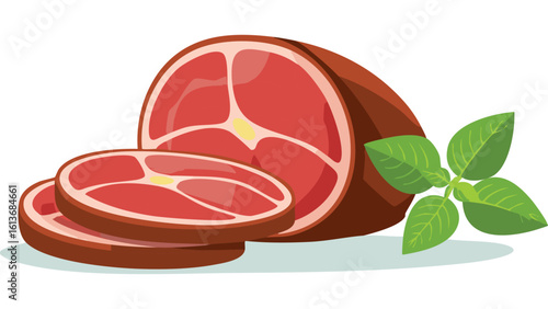 Thinly sliced beef ready for cooking or serving, captured in a realistic, mouthwatering style, perfect for food posters, ads, or cooking guides.
