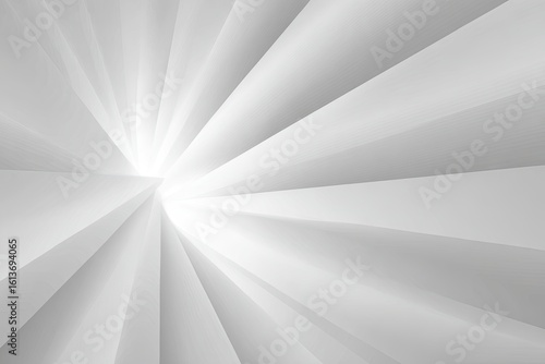 Abstract radial lines in light gray