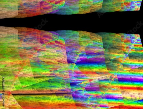 Imaginatory fractal abstract background Image