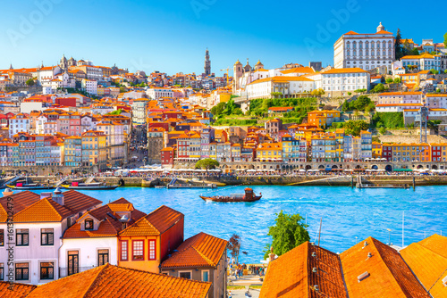 Fotografie Beautiful view of the city of Porto. Portugal