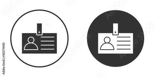 Visitor icon in solid black flat shape glyph icons.