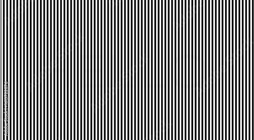 Vertical stripe optical illusion with hidden text message – HELLO