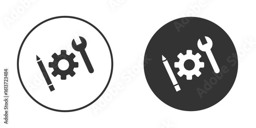 Customized icon in solid black flat shape glyph icons.