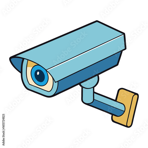 Outdoor security camera with night vision and motion detection, built to withstand weather. It monitors activity 24/7, keeping homes and businesses safe and secure.
