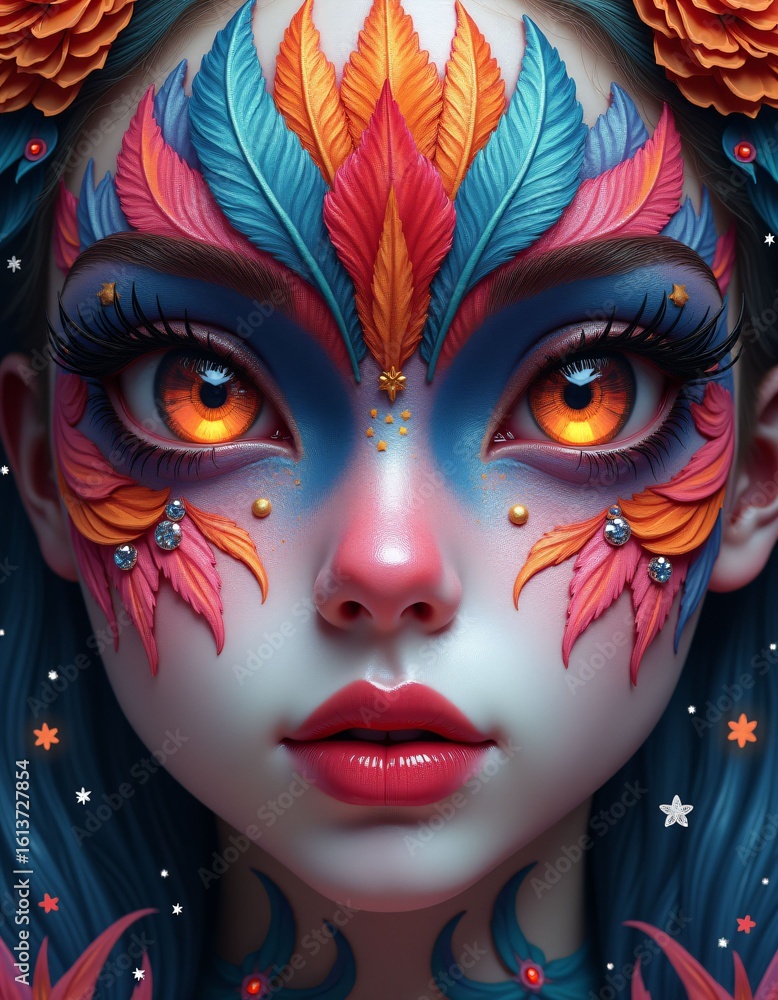 Naklejka premium different, imaginary, fictional, artistic images, fantastic images