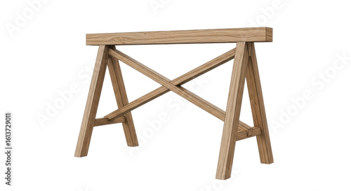 Isolated Sawhorse