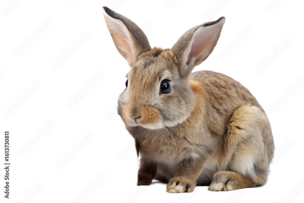 Obraz premium rabbit isolated on white background