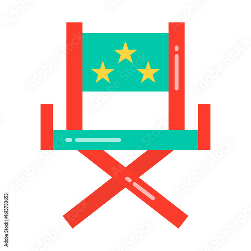 Director Chair flat
