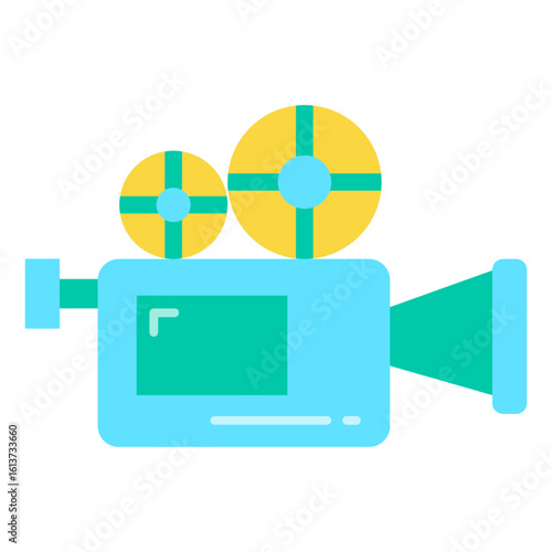 Video Camera flat