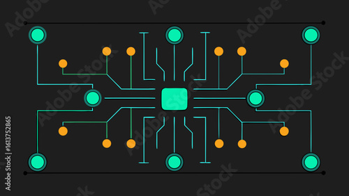 Luminous Circuit Panel Layout