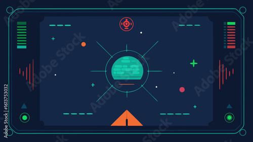 Sci Fi Interface Display X