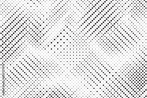 Halftone background vector, abstract backdrop design with two tone pattern and copy space for edit your content