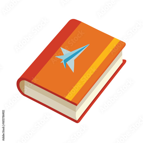 flight manual on white background
