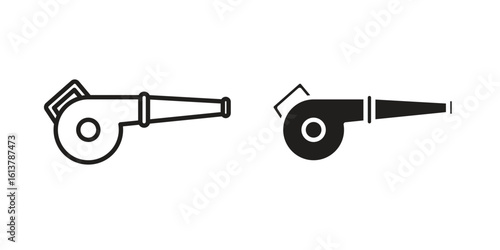 Leaf blower icon vector editable. black vectors set
