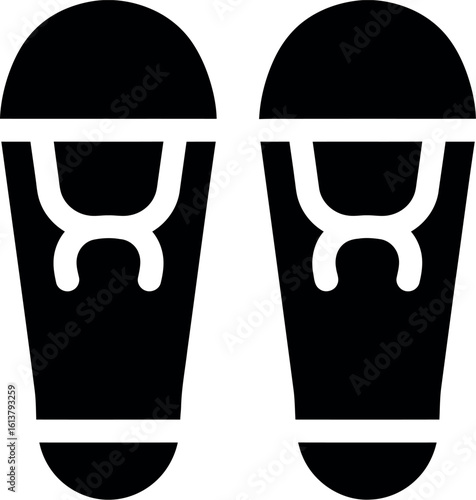 Soccer shin guards icon