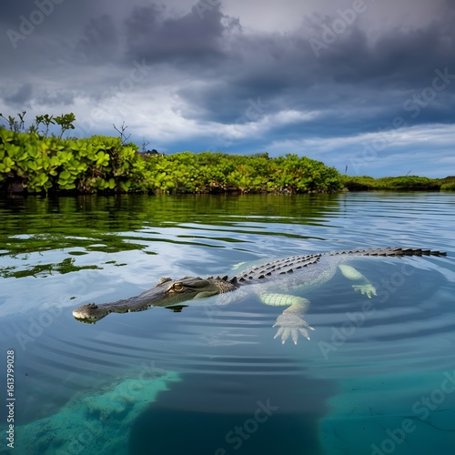 crocodile, alligator, beautiful crocodile photos