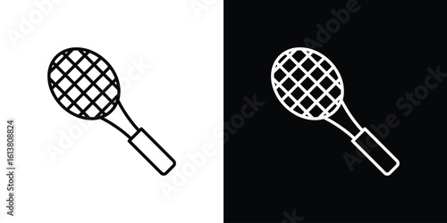 Tennis racket icon