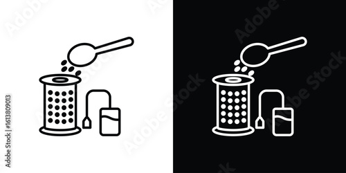 Tea infuser icon
