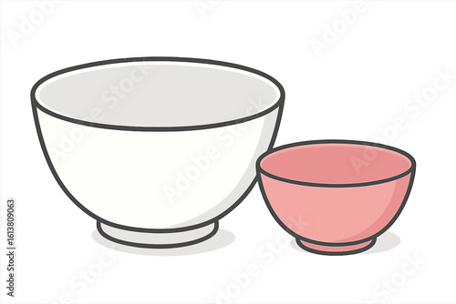 Vector illustration of a reusable silicone menstrual disk representing zero waste periods and an ecological lifestyle