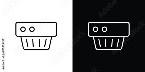 Smoke detector icon