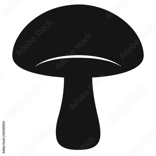 mushroom isolated on white