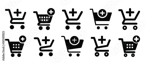 Clean Flat Plus Icon – Minimal Vector Add Symbol for UI and UX Interfaces
