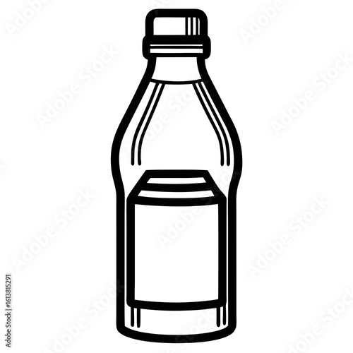 bottle of mineral water