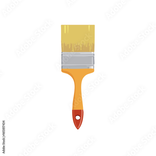 Paintbrush Isolated on a Tr...
