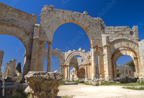 The Church of Saint Simeon Stylites can be traced back to the 5th century, located in the northwestern part of Aleppo, Syria. 