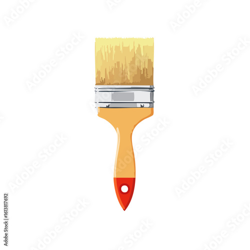 Paintbrush Isolated on a Tr...