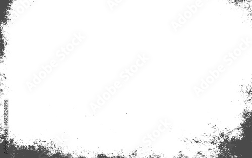 Grunge border vector background. Abstract overlay.Abstract dirty or aging frame. Dust particle and dust grain texture or dirt overlay use effect for frame with space for your text or image and vintage
