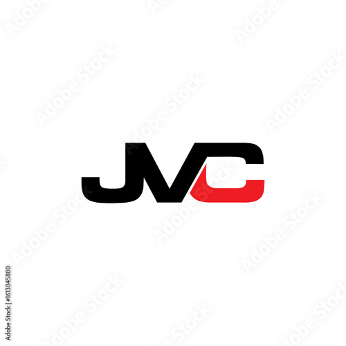 Initials JVC Letters Logo Design