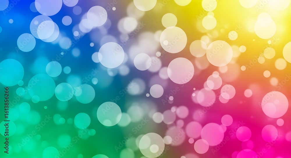 Fototapeta premium Vibrant gradient background with bokeh lights for stunning presentations or creative graphic designs