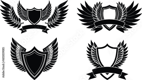 wings and laurel wreath